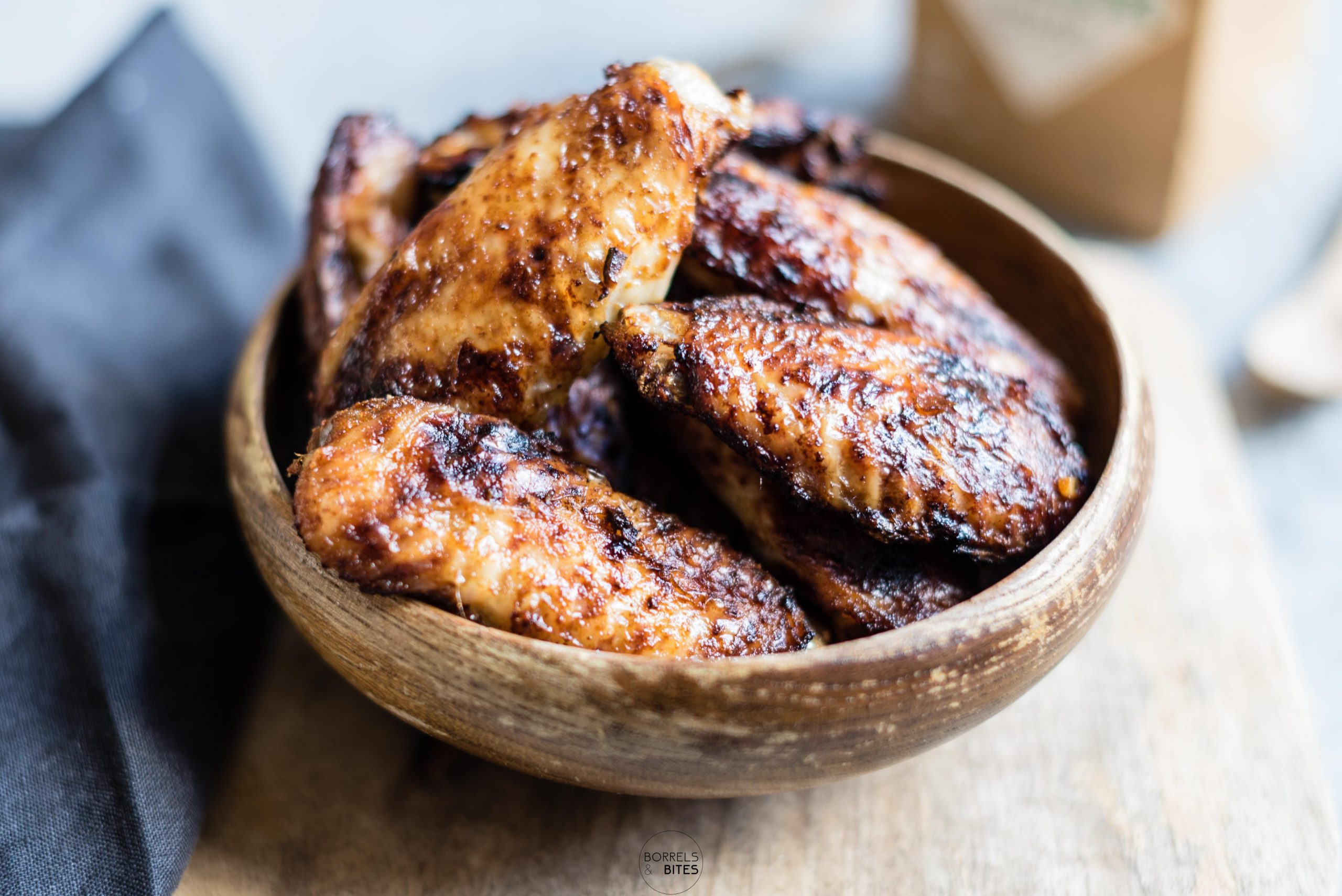 Kippenvleugels uit de Airfryer supermals en crispy!