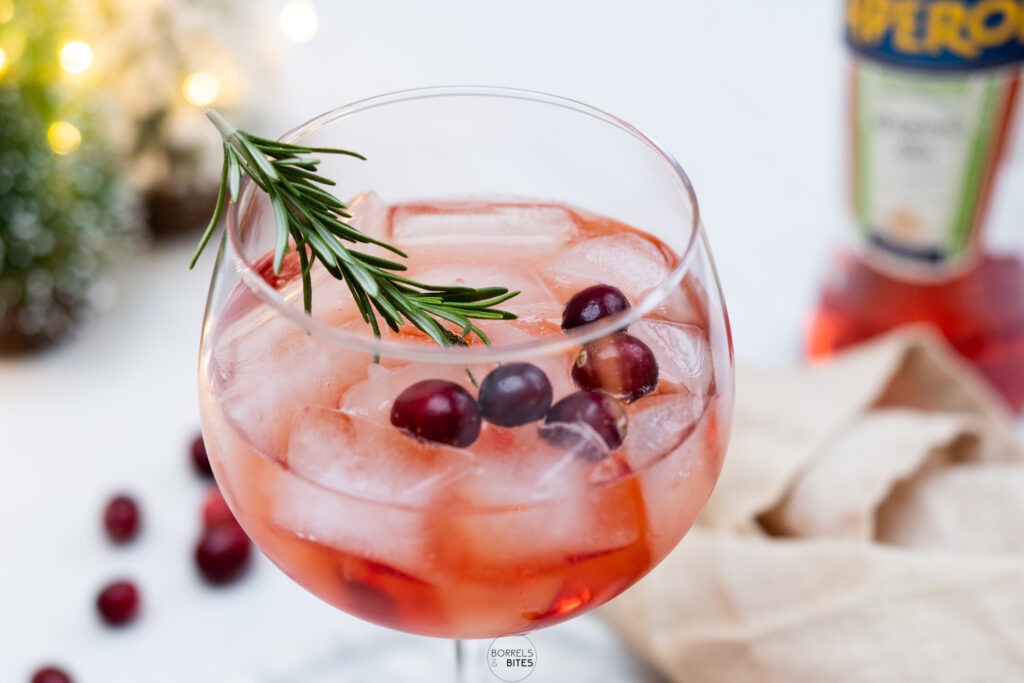 Aperol cranberry spritz kerst cocktail-2
